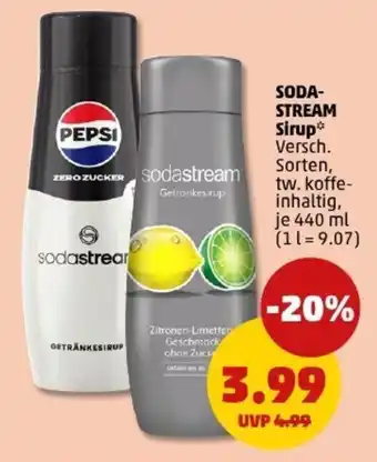 PENNY SODA- STREAM Sirup Angebot