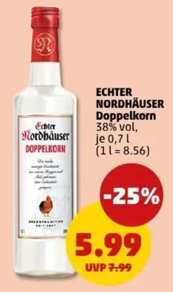 PENNY ECHTER NORDHÄUSER Doppelkorn Angebot