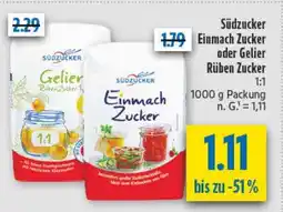 diska Südzucker Einmach Zucker oder Gelier Rüben Zucker Angebot