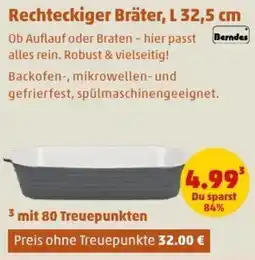 PENNY Rechteckiger Bräter, L 32,5 cm Angebot