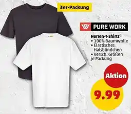 PENNY PURE WORK Herren-T-Shirts Angebot