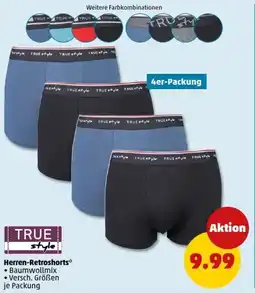 PENNY TRUE style Herren-Retroshorts Angebot