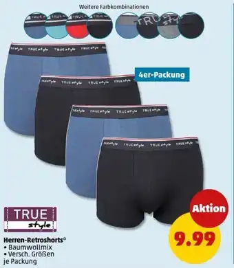 PENNY TRUE style Herren-Retroshorts Angebot