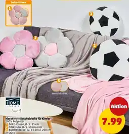 PENNY HOME IDEAS Kissen oder Kuscheldecke für Kinder Angebot
