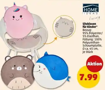 PENNY HOME IDEAS Sitzkissen für Kinder Angebot