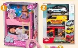 PENNY Simba Spielzeug 2-Etagen-Puppenbett 3-teiliges Spiel-Set SOS-TEAM Angebot