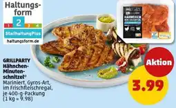 PENNY GRILLPARTY Hähnchen- Minuten- schnitzel Angebot