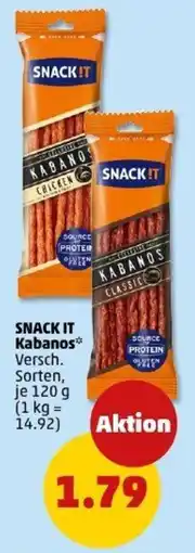 PENNY SNACK IT Kabanos Angebot