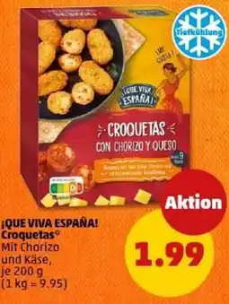 PENNY ¡QUE VIVA ESPAÑA! Croquetas Angebot