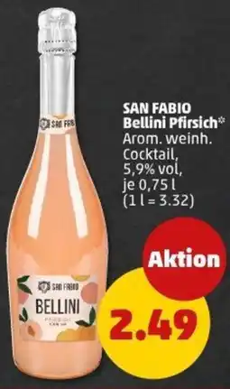 PENNY SAN FABIO Bellini Pfirsich Angebot