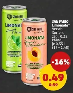 PENNY SAN FABIO Limonade Angebot