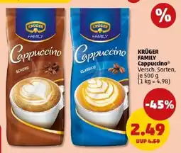 PENNY KRÜGER FAMILY Cappuccino Angebot