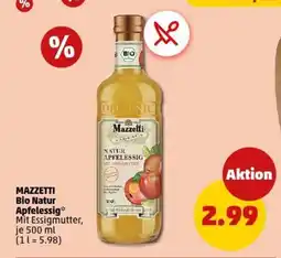 PENNY MAZZETTI Bio Natur Apfelessig Angebot