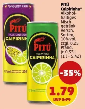 PENNY PITÚ Caipirinha Angebot