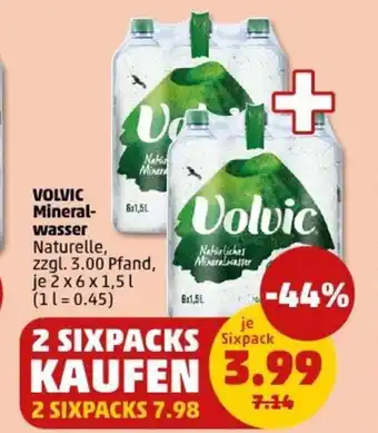 PENNY VOLVIC Mineral- wasser Angebot