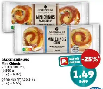 PENNY BÄCKERKRÖNUNG Mini Chinois Angebot