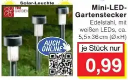 Jawoll TIM GARDEN Mini-LED- Gartenstecker Angebot