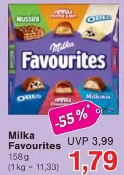 Jawoll Milka Favourites Angebot