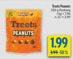 diska Treets Peanuts Angebot