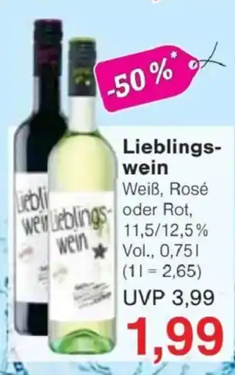 Jawoll Lieblings- wein Angebot