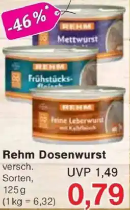 Jawoll Rehm Dosenwurst Angebot