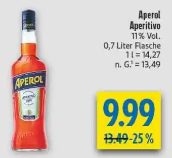 diska Aperol Aperitivo Angebot