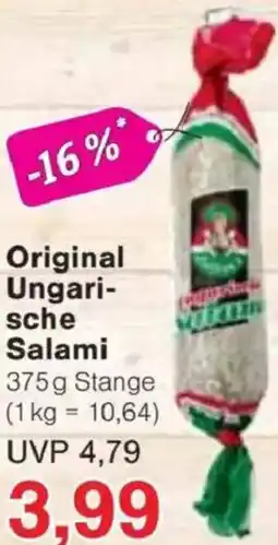 Jawoll Original Ungari- sche Salami Angebot