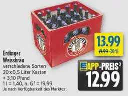 diska Erdinger Weissbräu Angebot