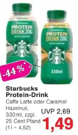 Jawoll Starbucks Protein-Drink Angebot