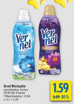 diska Vernel Weichspüler Angebot