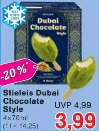 Jawoll Stieleis Dubai Chocolate Style Angebot