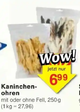 Jawoll Kaninchen- ohren Angebot