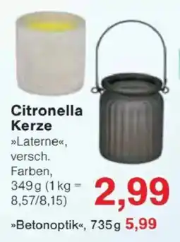 Jawoll Citronella Kerze Angebot