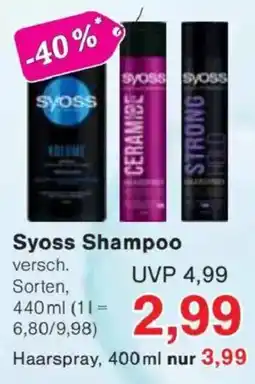 Jawoll Syoss Shampoo Angebot
