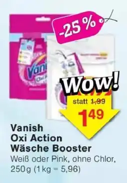Jawoll Vanish Oxi Action Wäsche Booster Angebot