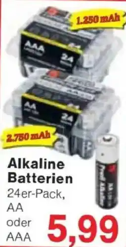 Jawoll Alkaline Batterien Angebot