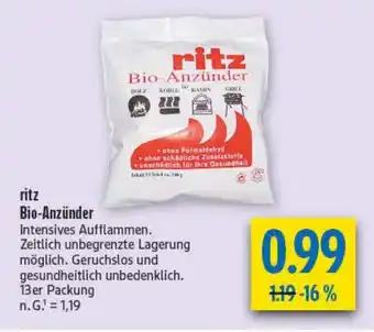 diska ritz Bio-Anzünder Angebot