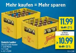 diska Zirndorfer Landbier Angebot