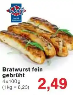Jawoll Wolf Bratwurst fein gebrüht Angebot