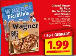 NP Discount Original Wagner Big Pizza, Die Backfrische oder Picolinis Angebot