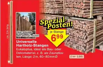 Jawoll Universelle Hartholz-Stangen Angebot