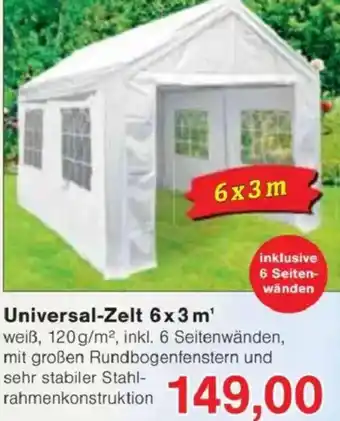 Jawoll Universal-Zelt 6x3m Angebot