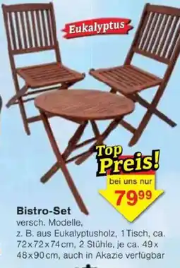 Jawoll Bistro-Set Angebot