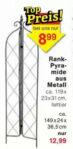 Jawoll Rank- Pyra- mide aus Metall Angebot