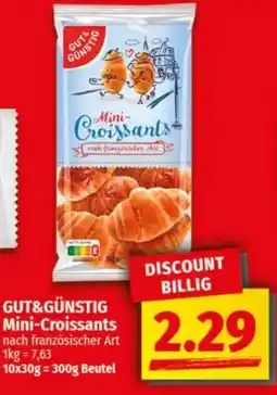 NP Discount GUT&GÜNSTIG Mini-Croissants Angebot