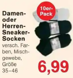 Jawoll Damen- oder Pack Herren- Sneaker- Socken Angebot