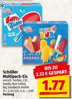 NP Discount Schöller Multipack-Eis Angebot