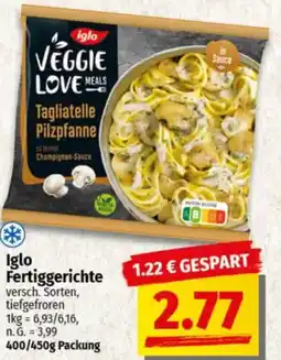 NP Discount Iglo Fertiggerichte Angebot