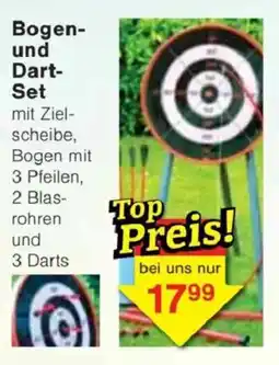 Jawoll Bogen- und Dart- Set Angebot