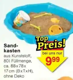 Jawoll Sand- kasten Angebot